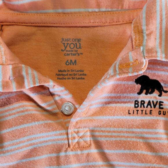 Lot of 9 Baby Boy Clothes 6M One Piece Bodysuits Pants Overalls Graphic Tees - Picture 16 of 16